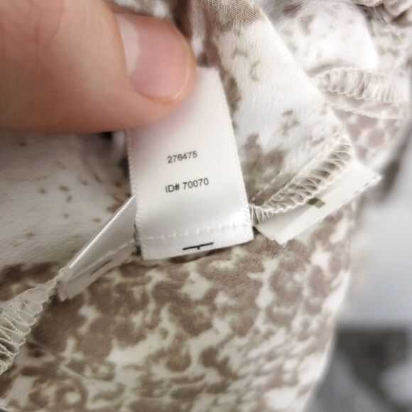 Loft Dress Womens M Snake Print Drawstring Waist Kimono Sleeves Lightweight - Picture 9 of 10